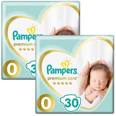 pampers premium care 0 duze paczki