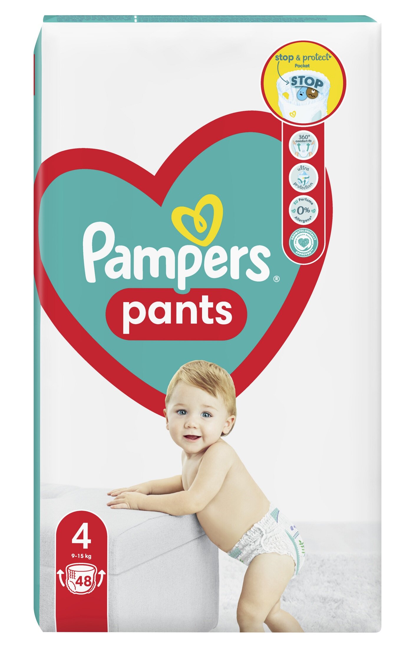 pampers pants pieluchomajtki rozmiar 4