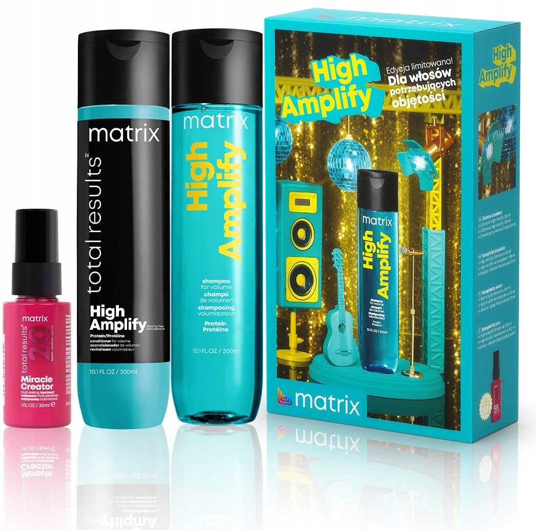 matrix high amplify szampon odżywka