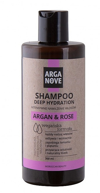 rozowy szampon do wlosow argan