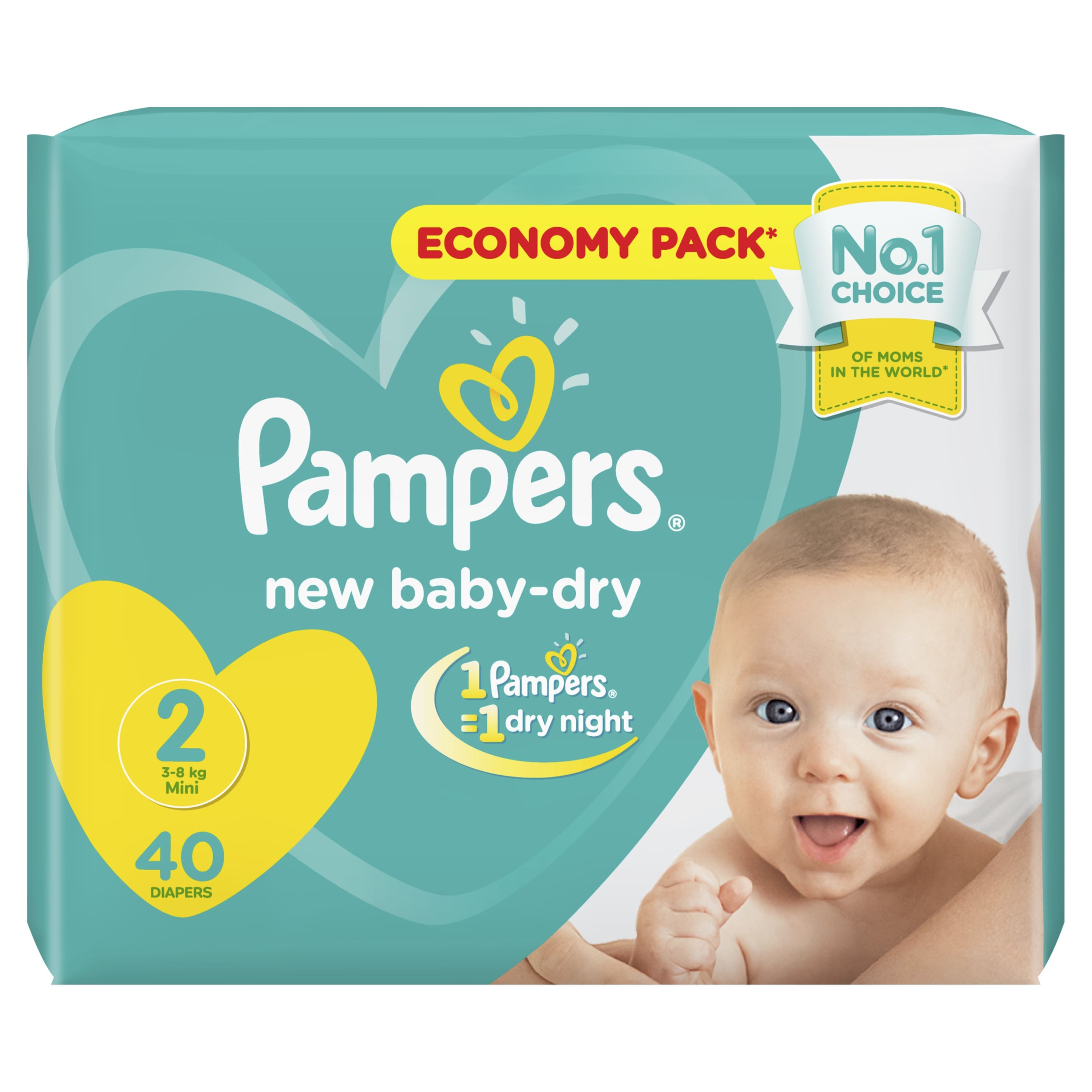 pampers new baby dry 2 czy premium care