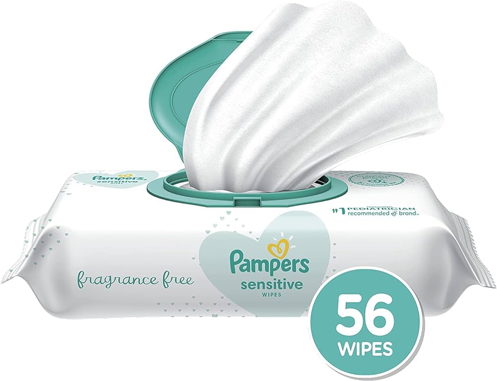 pampers sensitive 56