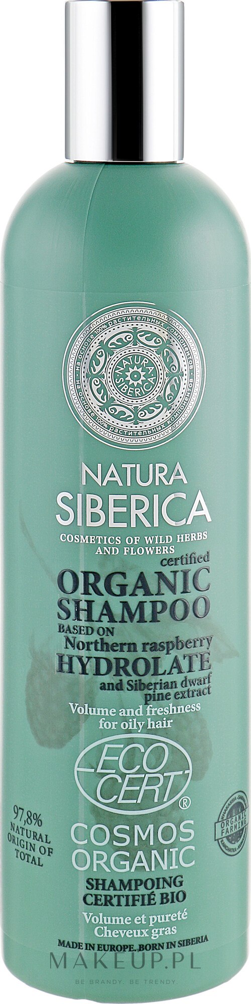 organic szampon garden do włosów przetłuszczających się