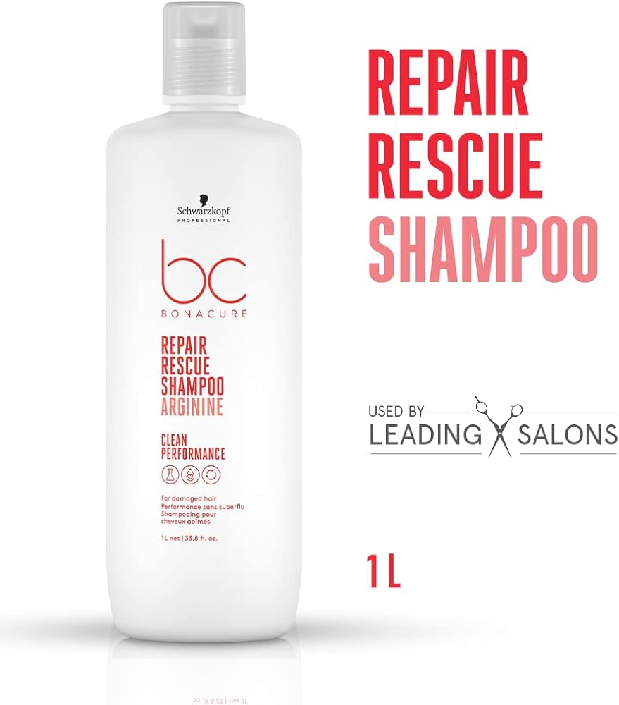 schwarzkopf professional bc repair rescue szampon 1000 ml
