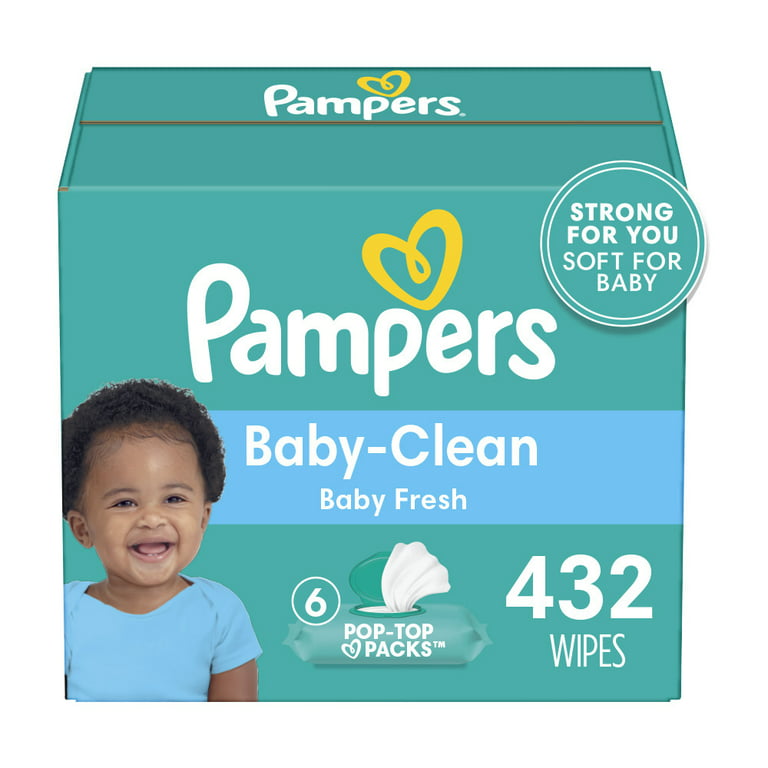 pampers fresh clean 6x64