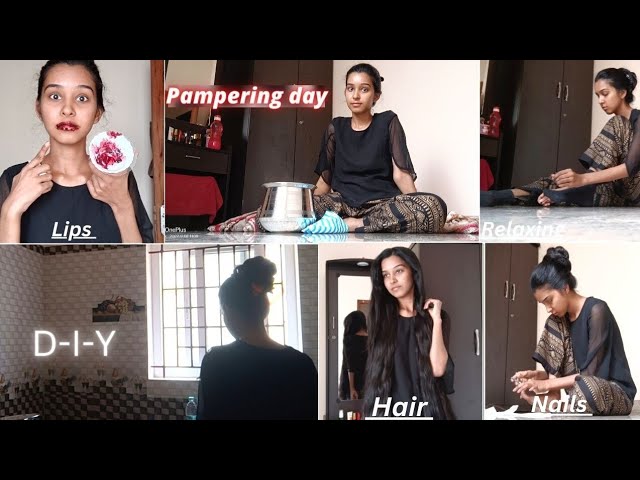 1h pamper routine