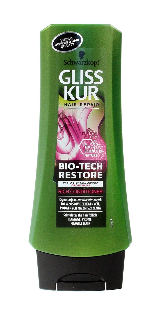 schwarzkopf gliss kur bio-tech restore rich shampoo szampon do włosów