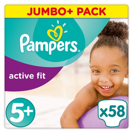 tesco pampers active baby 5