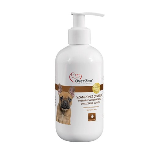 over zoo szampon przeciwłupieżowy dla psa 250ml