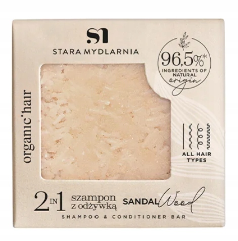 sandalwood szampon w kostce stara mydlarnia