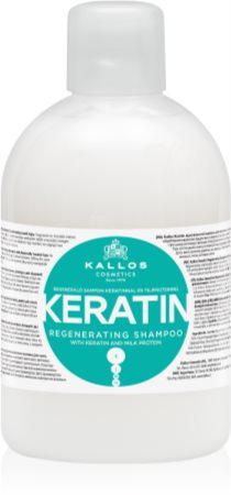 kallos keratin szampon z keratyną wzmacniający