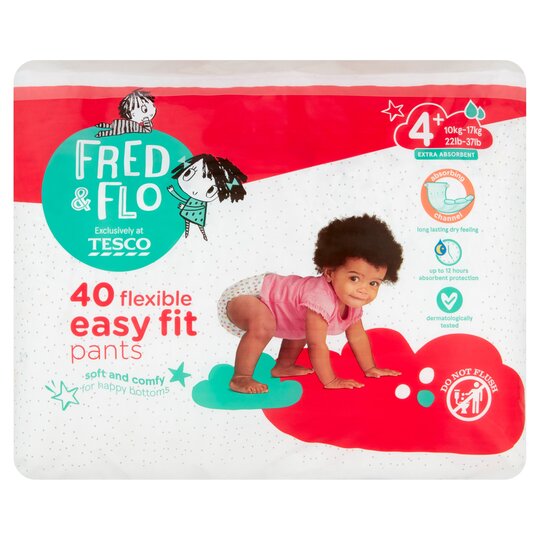 pampers pants fred & flo 4