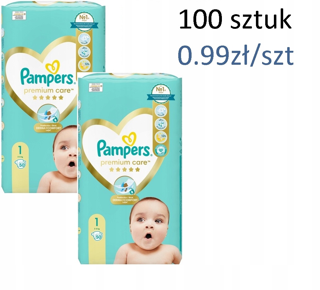 pampers 50 sztuk