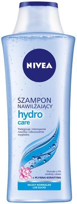 nivea szampon nawilżający hydro care 400m opinie