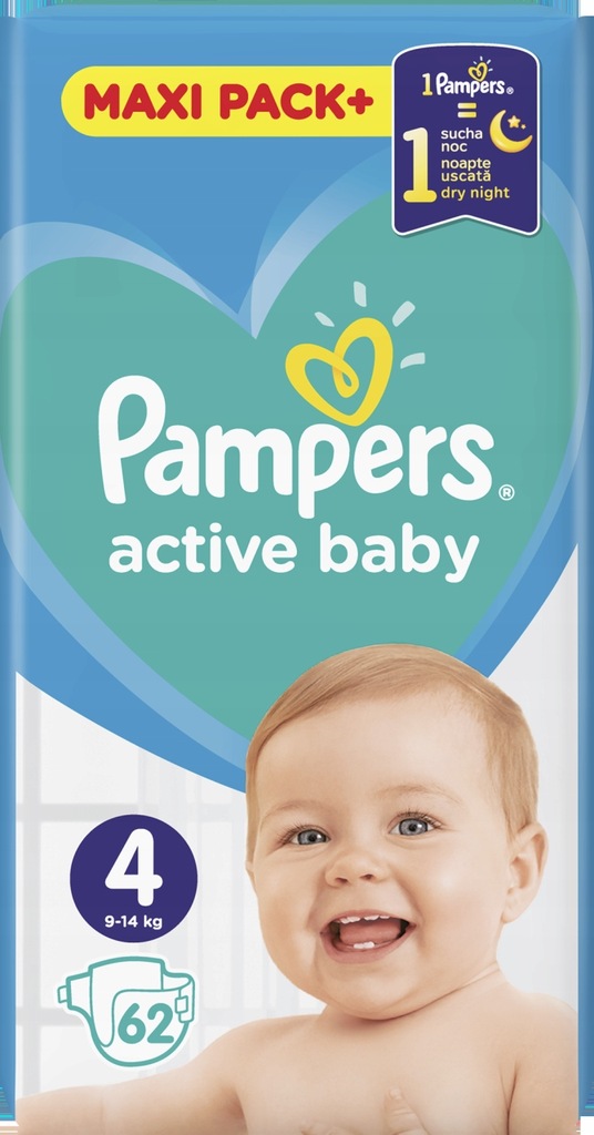pampers active baby dry najtaniej