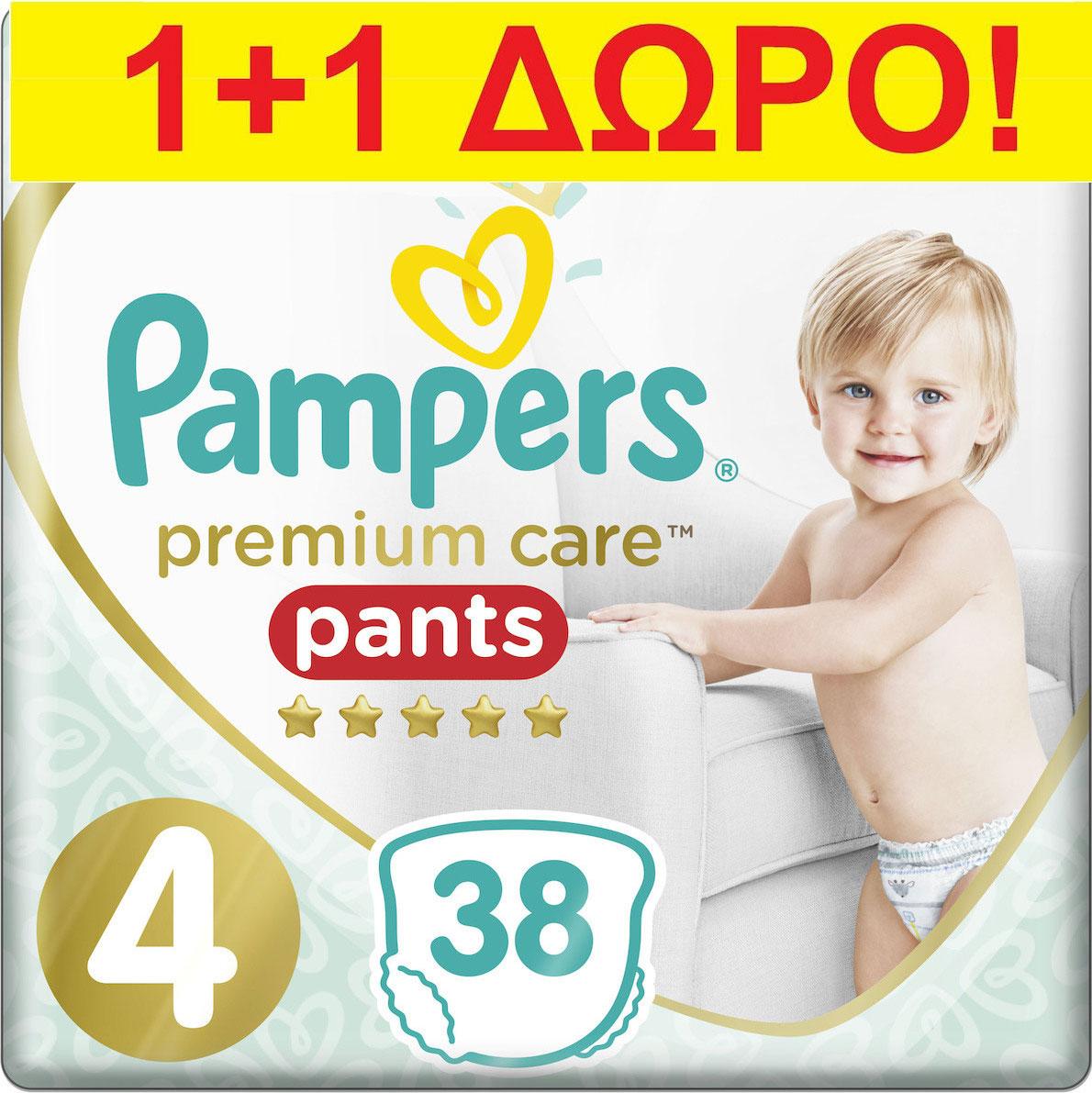 pampers premium care pants 4 38