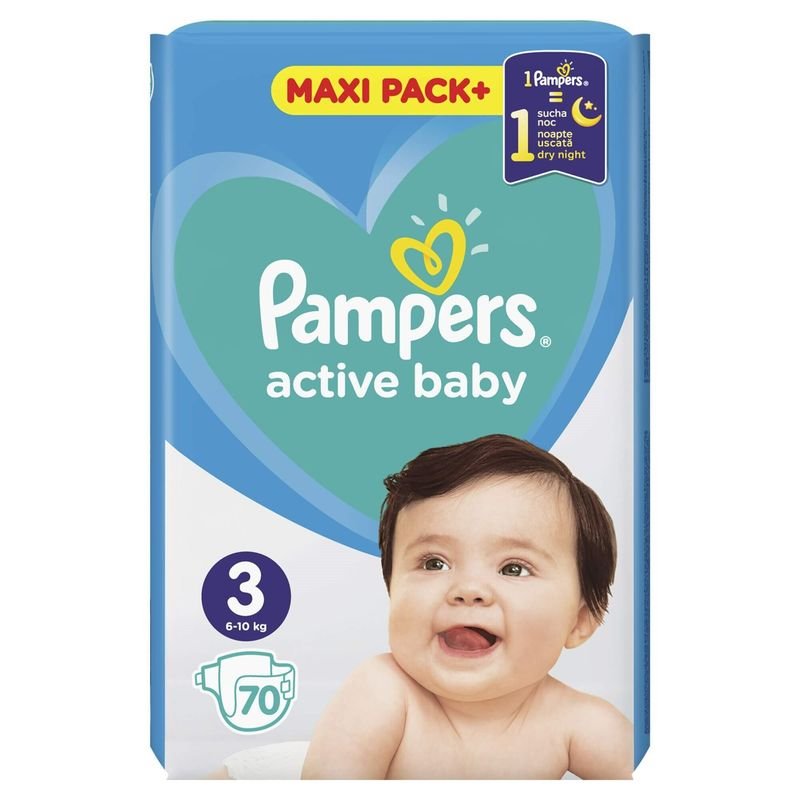 pampers active baby dry a sleep and play