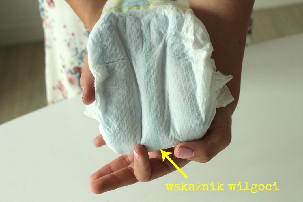 pampers active baby wskaźnik wilgotności