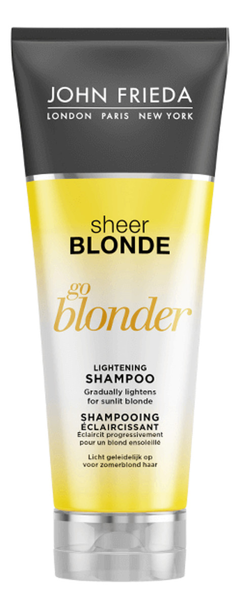 szampon rozjaśniający do włosów blond