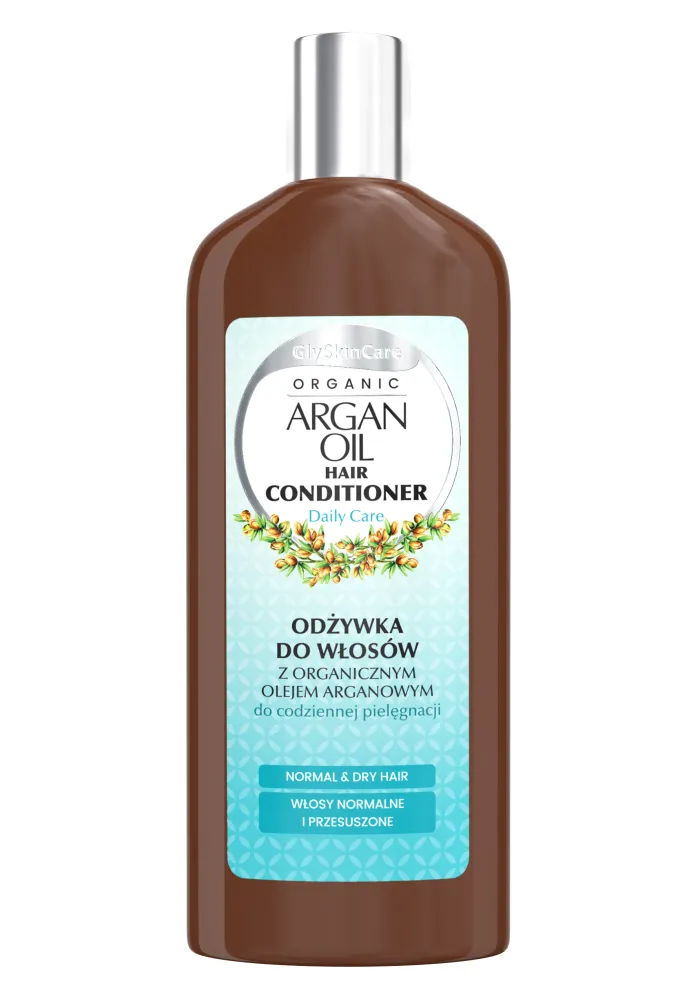 glyskincare argan oil szampon do włosów z organicznym olejem arganowym