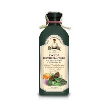 babuszka agafia szampon do włosów przeciwłupieżowy ziołowy czarny 350 ml