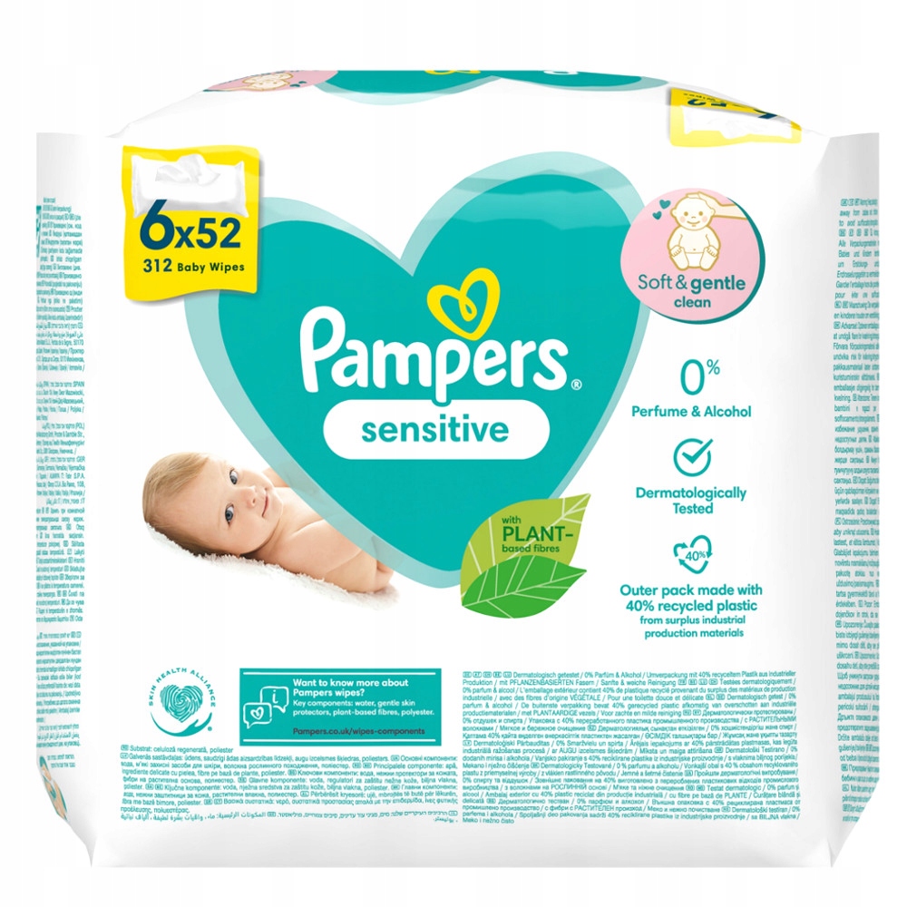 mokre hudteczki pampers