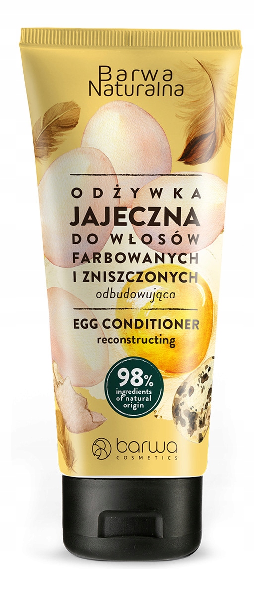 barwa naturalna odżywka do włosów jajeczna regenerująca 200ml