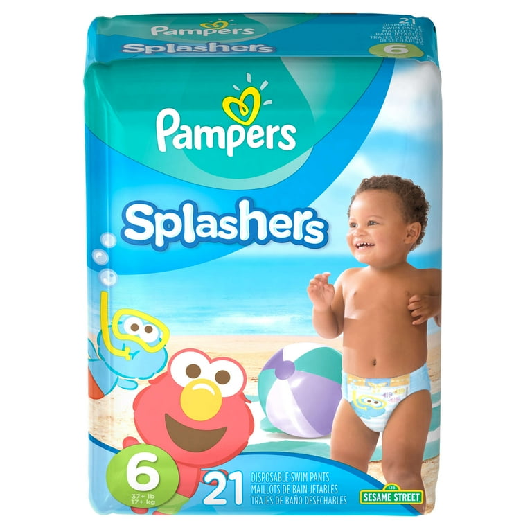 pampers splashers size 6