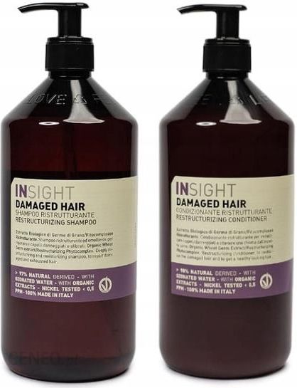 insight damaged hair szampon odbudowujący 900ml ceneo