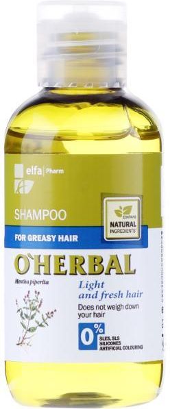 oherbal szampon do włosów przetłuszczających się skład
