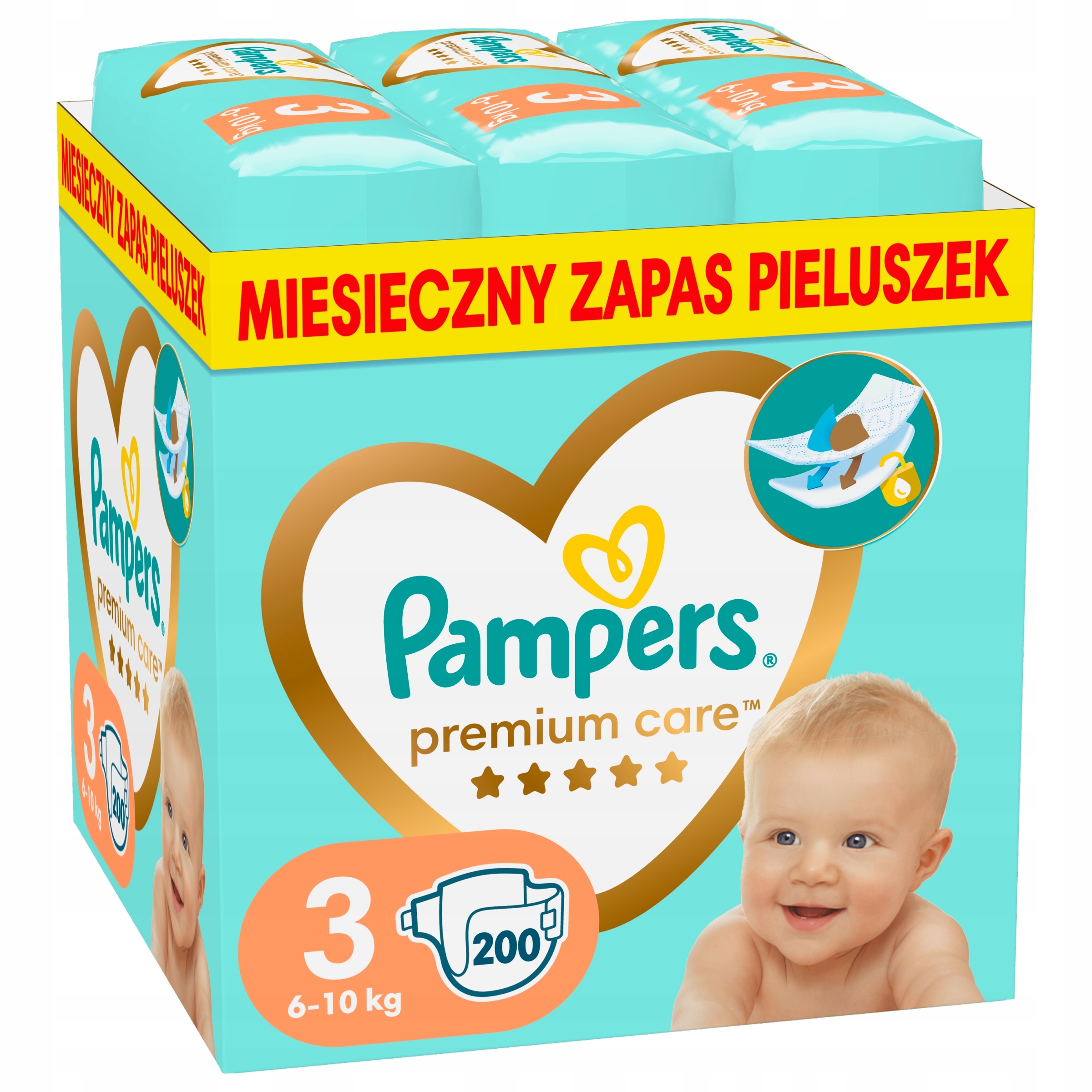 pampers premium care pieluchy 3