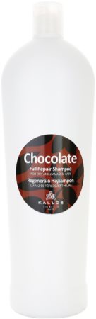 kallos chocolate full repair shampoo czekoladowy szampon naprawczy do włosów
