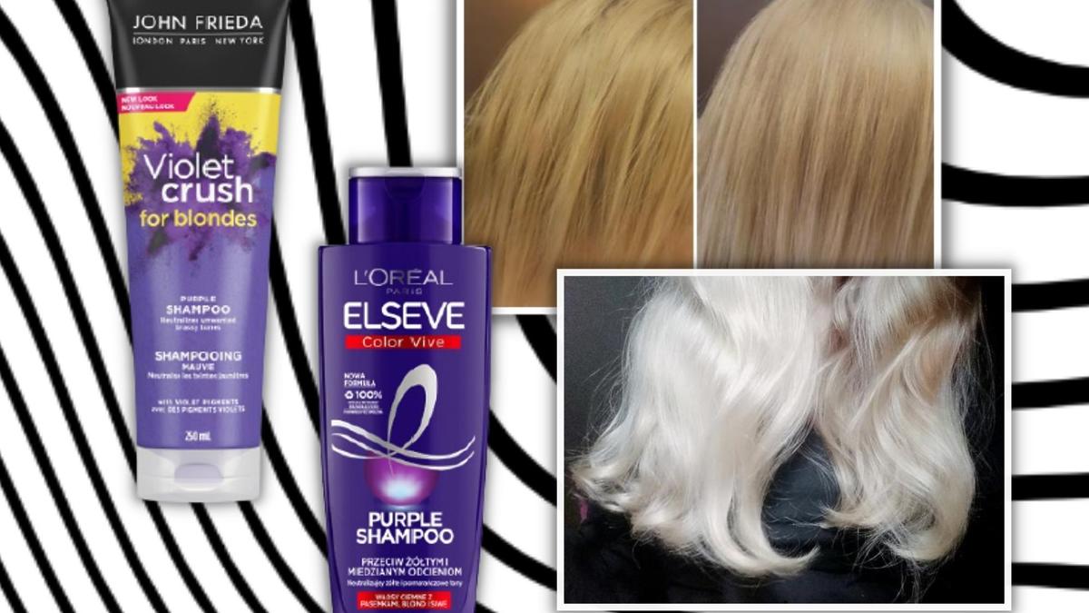 rossmann szampon do włosów blond fioletowy