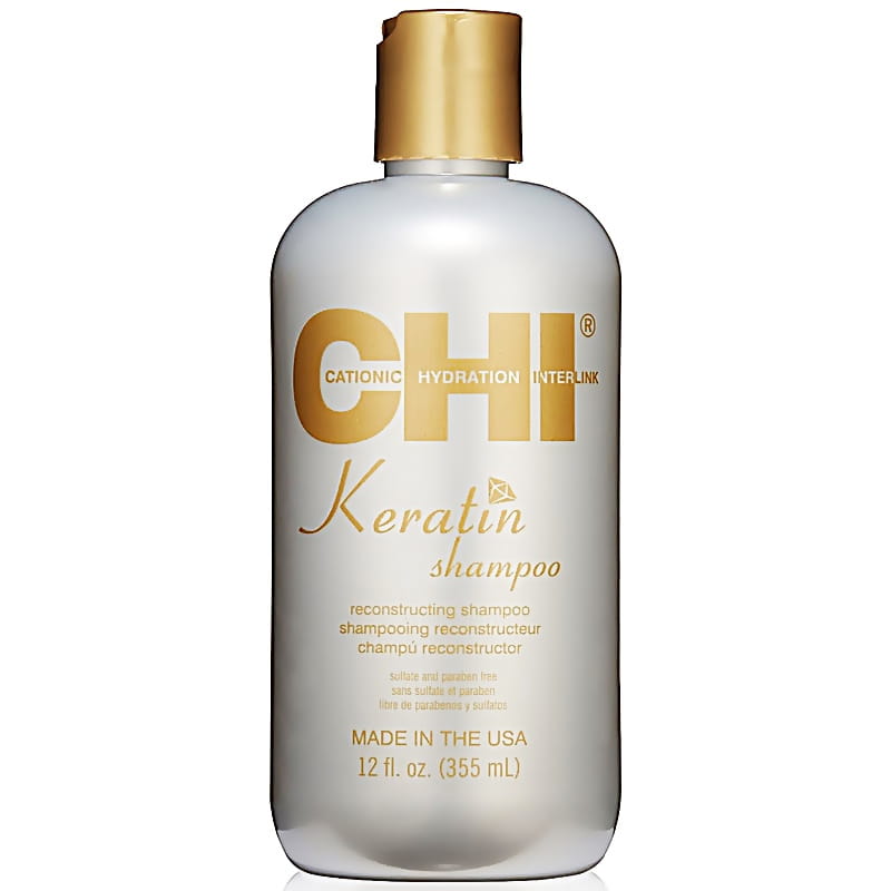 chi keratin gold zestaw szampon odżywka 2x355ml