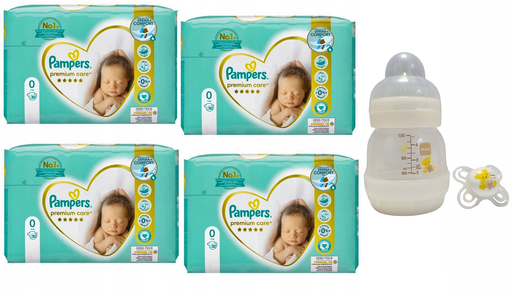 pampers premium care 0 allegro