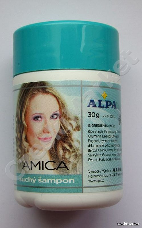 suchy szampon amica