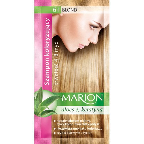 marion szampon koloryzujący jasny perłowy blond