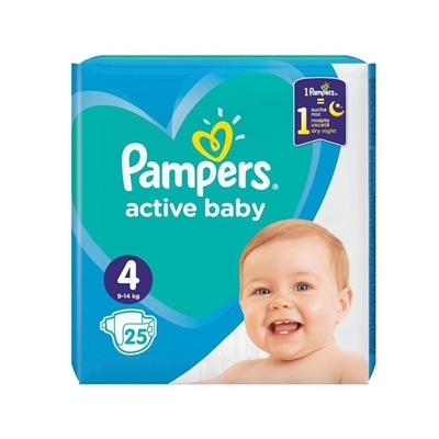 pampers 4 act baby 9-14kg