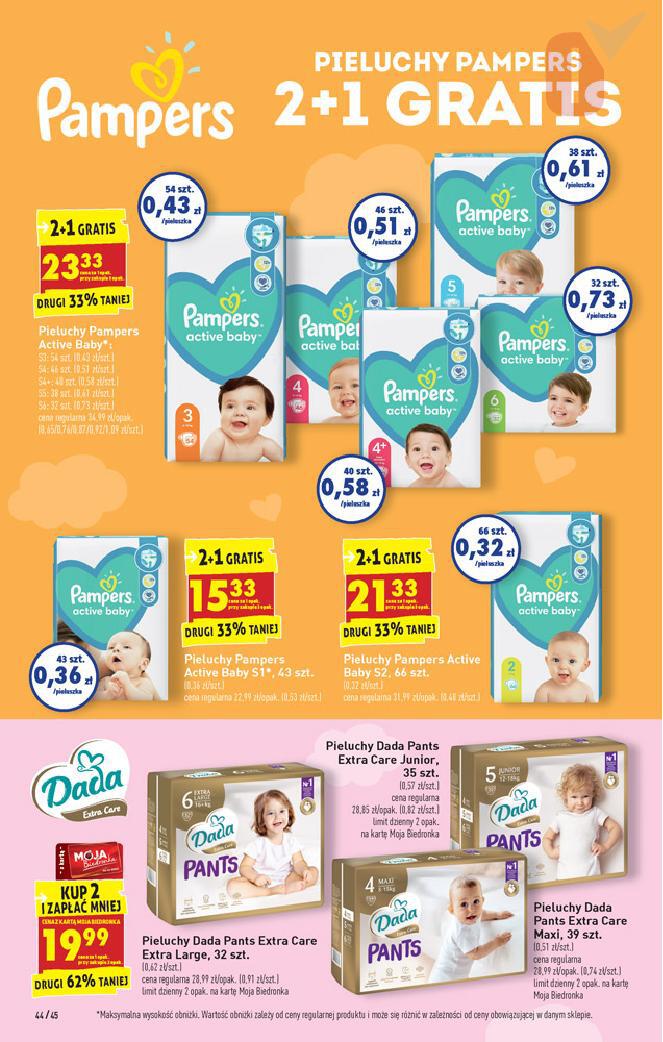 promocja na pampersy pampers