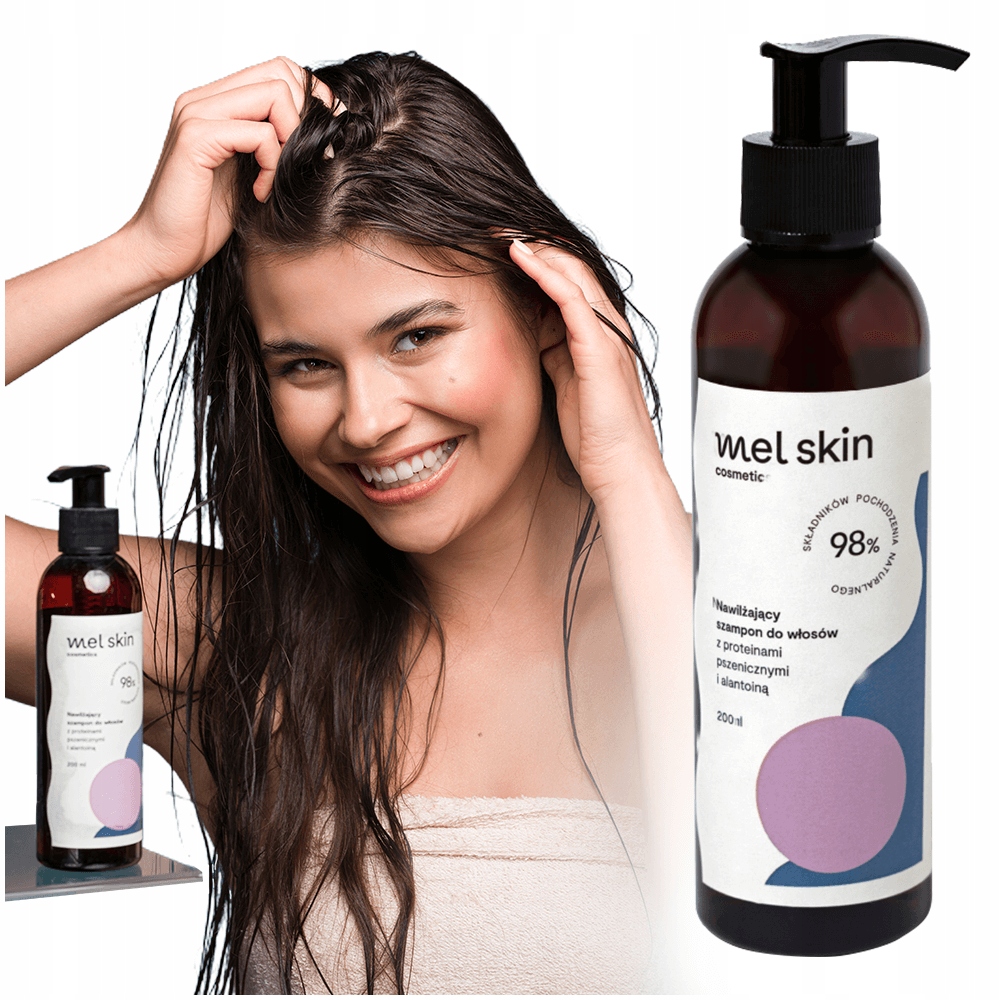 szampon-balsam do włosów głęboko nawilżający