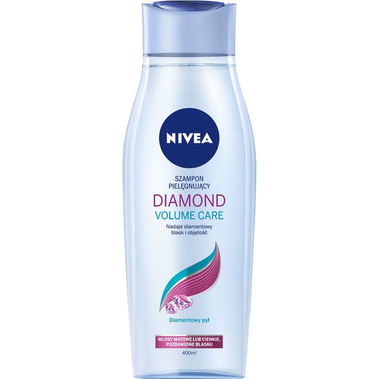 nivea szampon diamond volume care