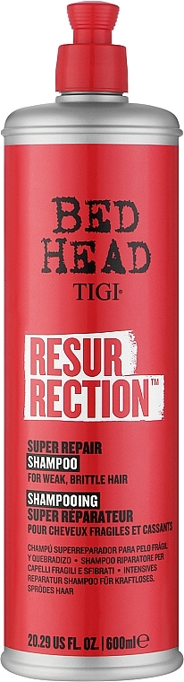 tigi bed head szampon czerwony