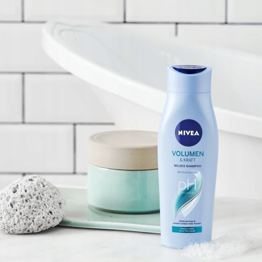 nivea szampon pielegnujący volume care