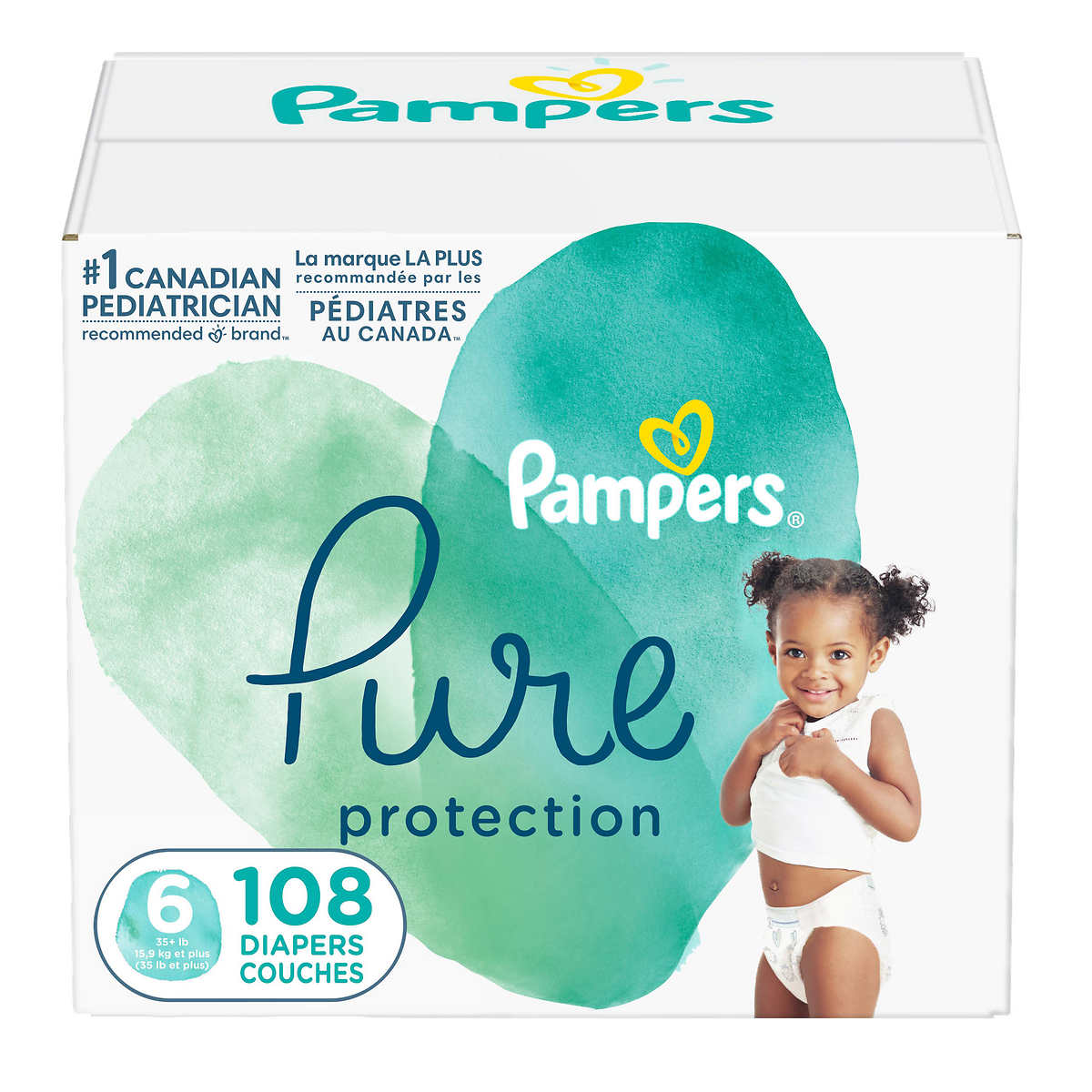 pampers pure protection size 6