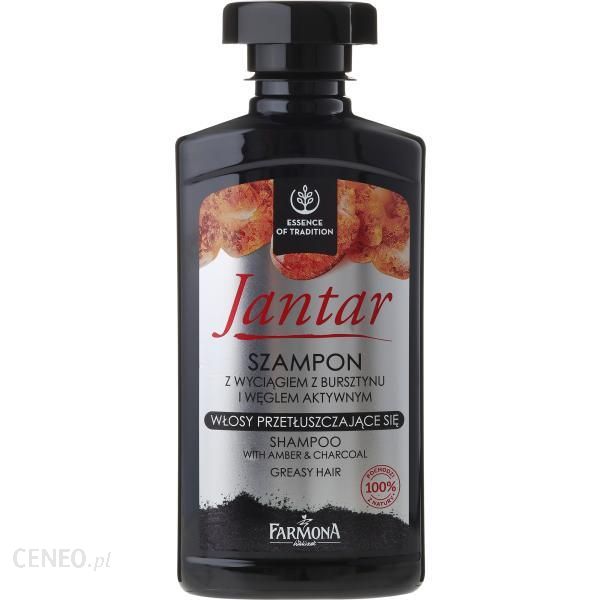 farmona jantar szampon do włosów z aktywnym węglem