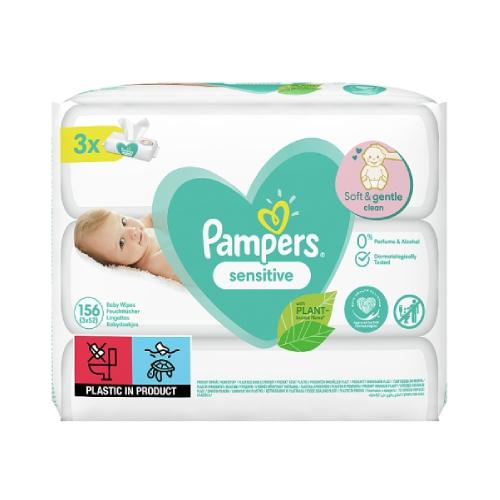 pampers sensitive chusteczki skład po polsku