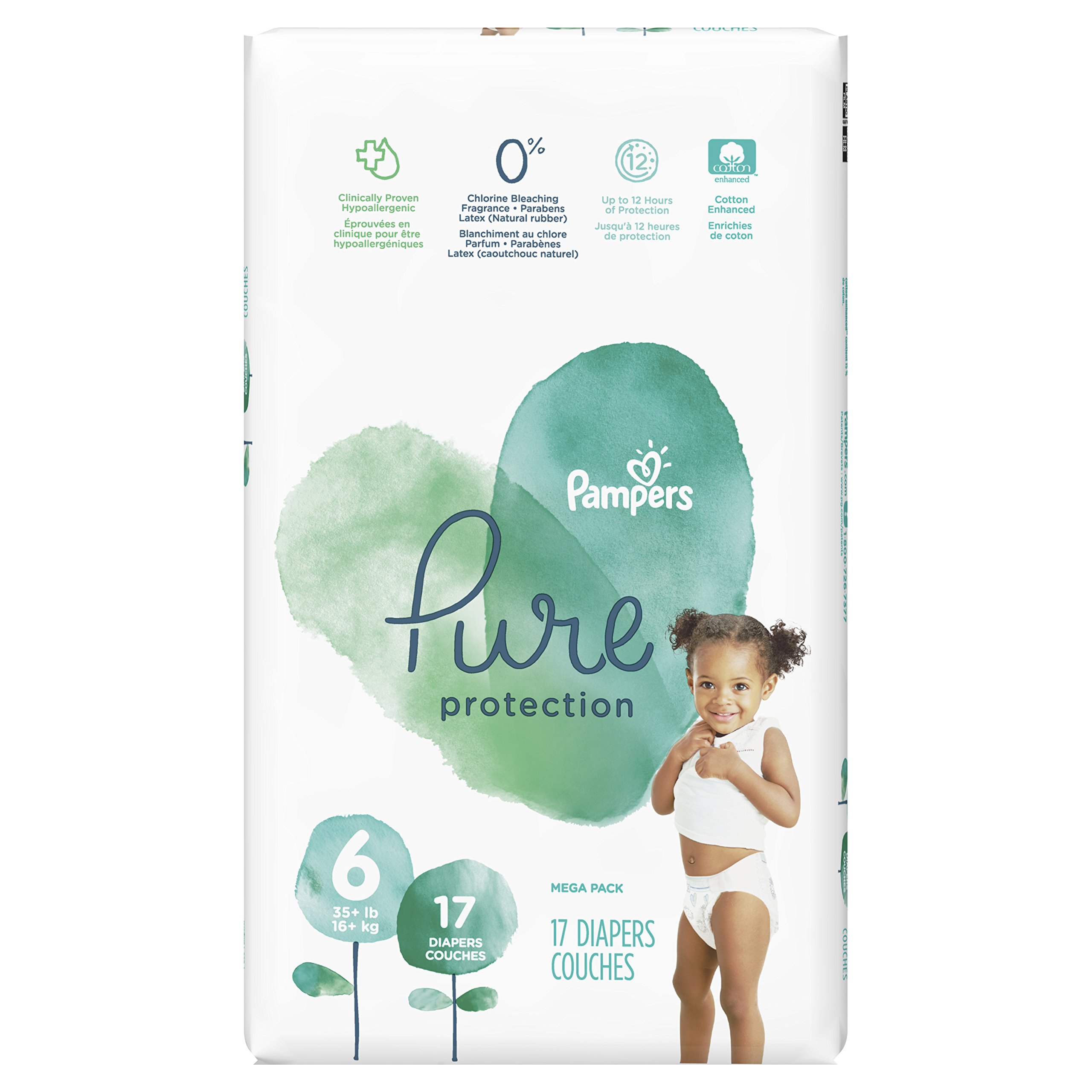pampers protection pure