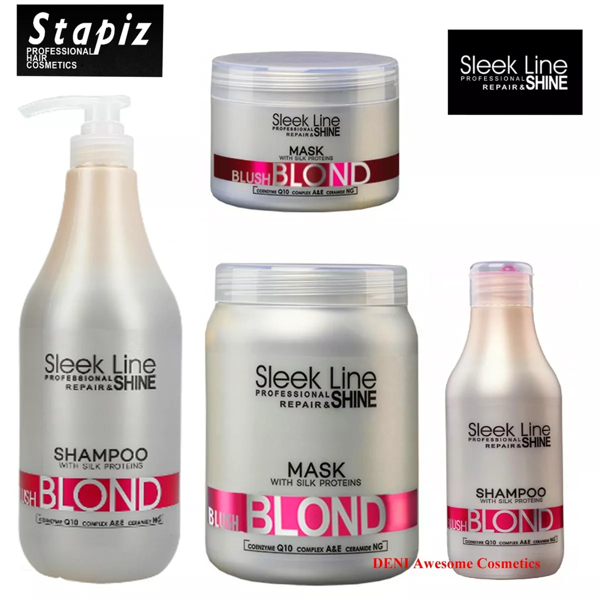 stapiz sleek line blush blond szampon