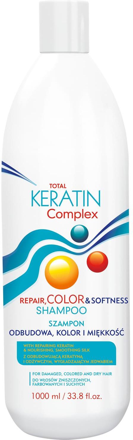 keratin complex complete repair szampon z keratyną 1000 ml ceneo