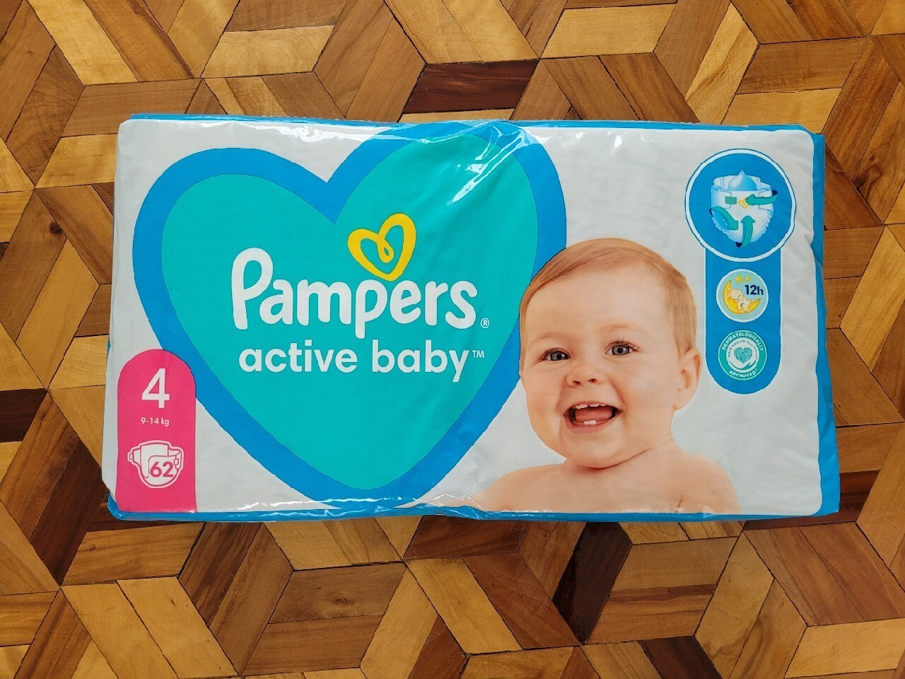 pampers rozmiar 4 nowe opakowanie